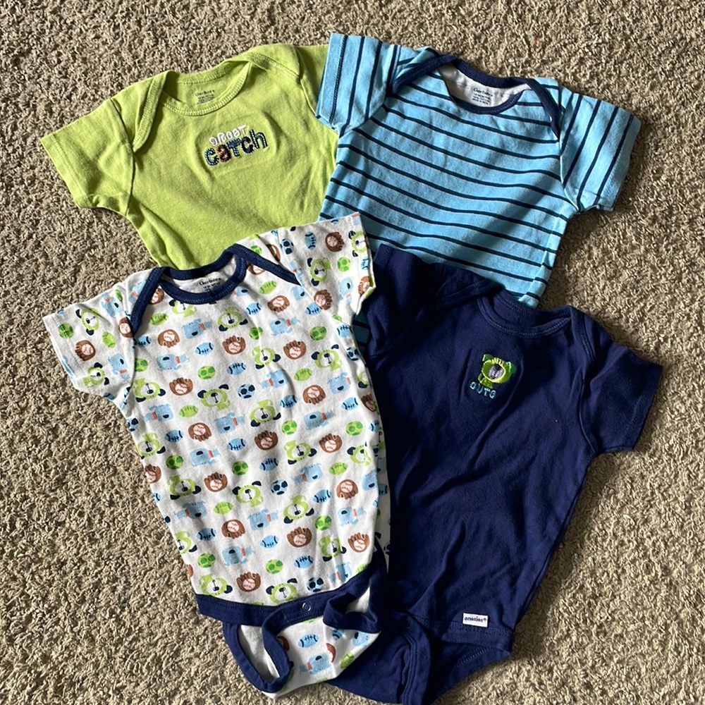 Boys Gerber onesies